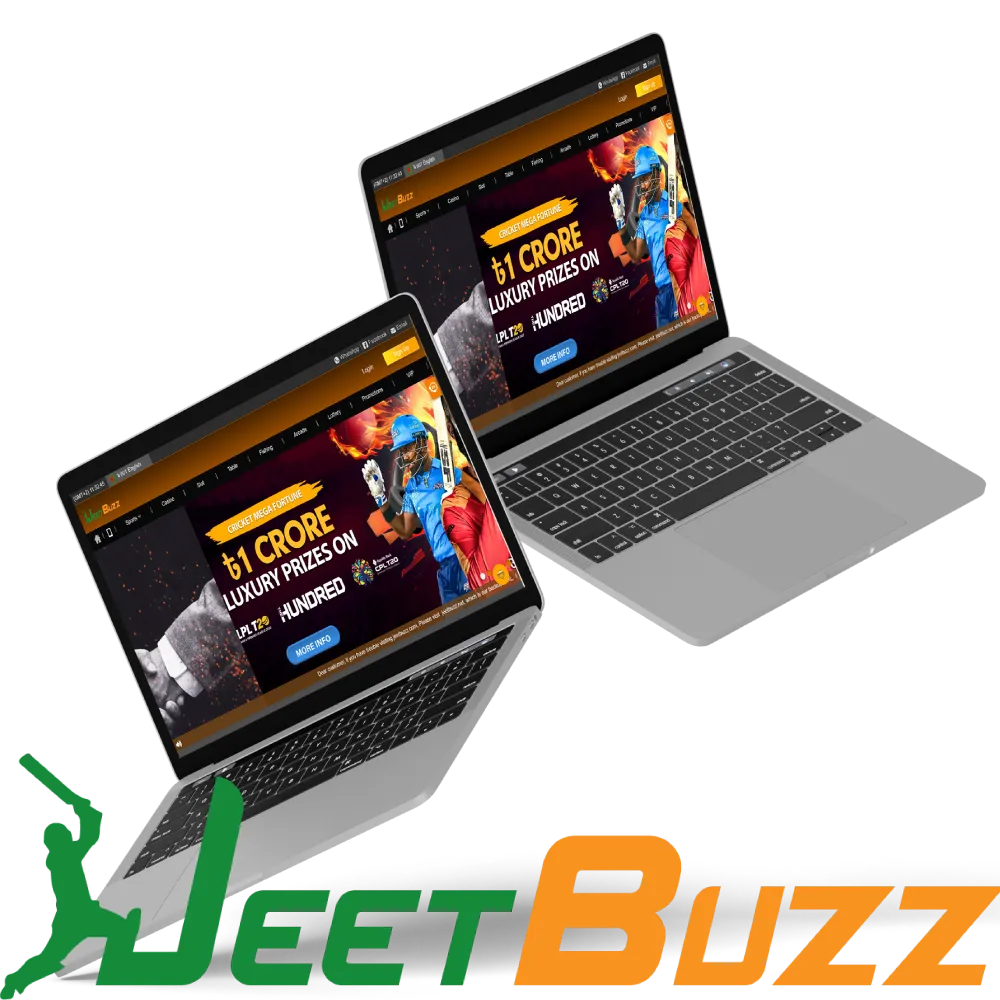 Create the JeetBuzz account to bet on cricket and play casino games.