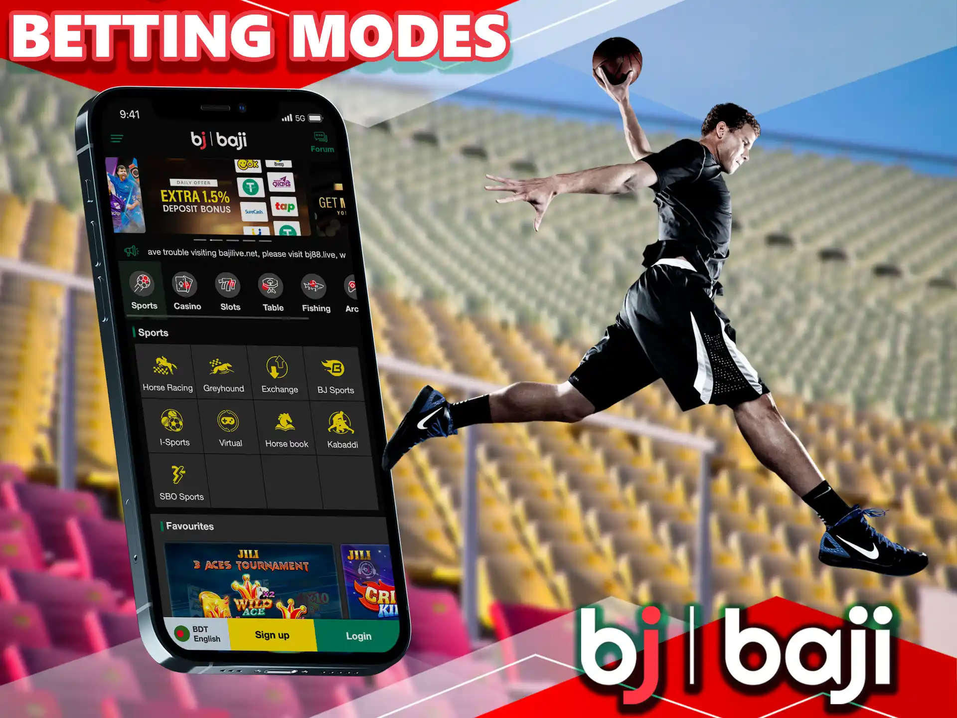 Find out what types of gameplay modes are available to players of the Baji app.