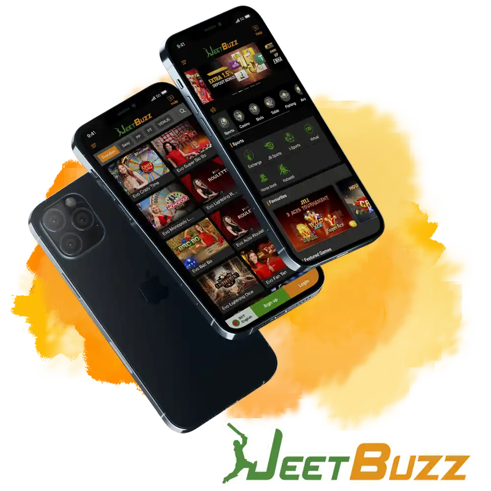 JeetBuzz values all of its players regardless of location, offers games only from trusted providers, and has well-designed smartphone software.