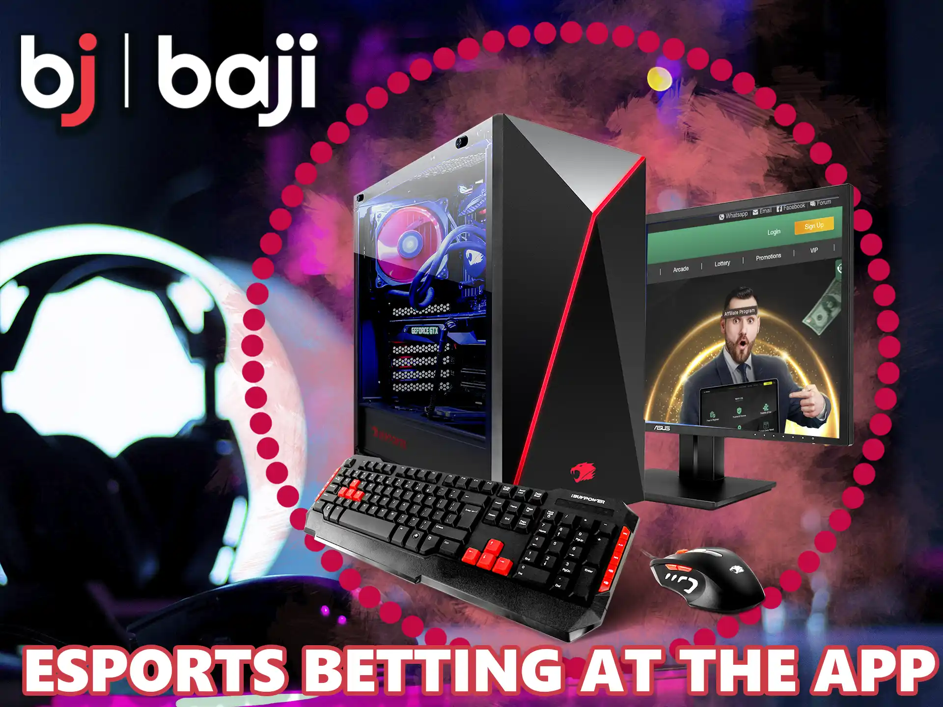 Fans of computer games will appreciate this section Baji app, here are the most popular competitions.