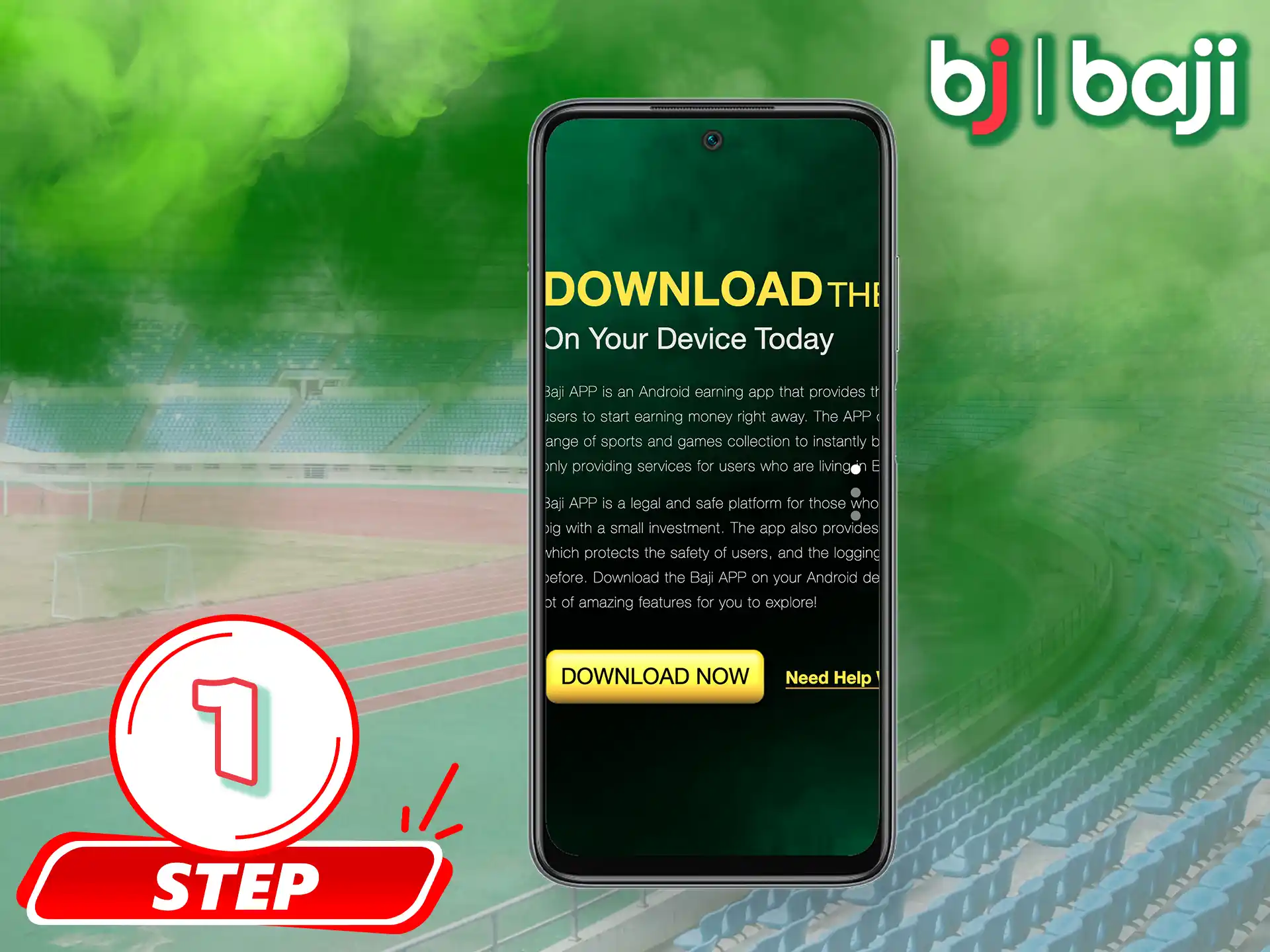 Start your journey into the world of betting by getting an installation file of the Baji app.