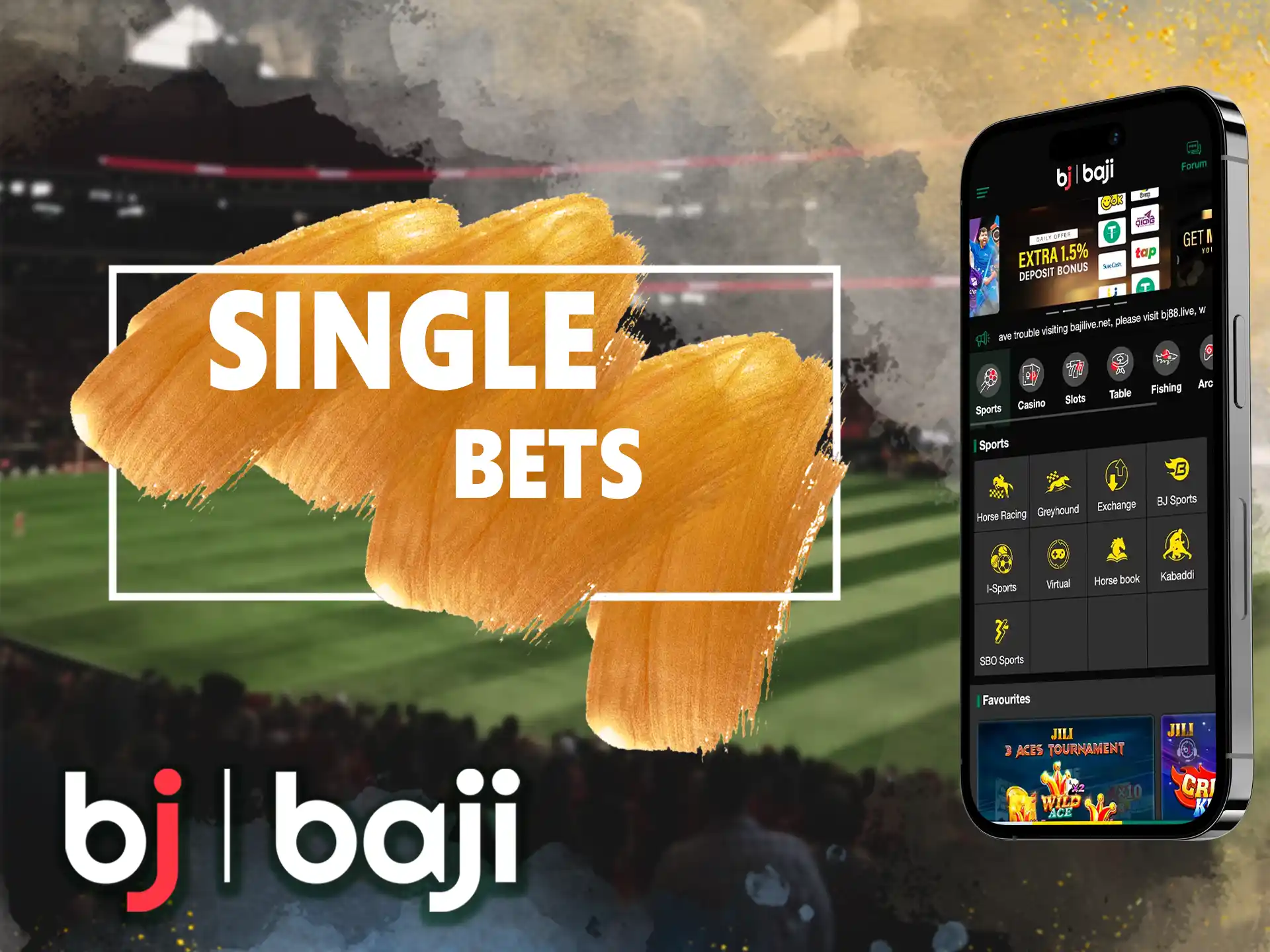 If you are a cautious bettor, this approach is designed for you, here users choose one outcome, if it is winning you get paid in Baji website.
