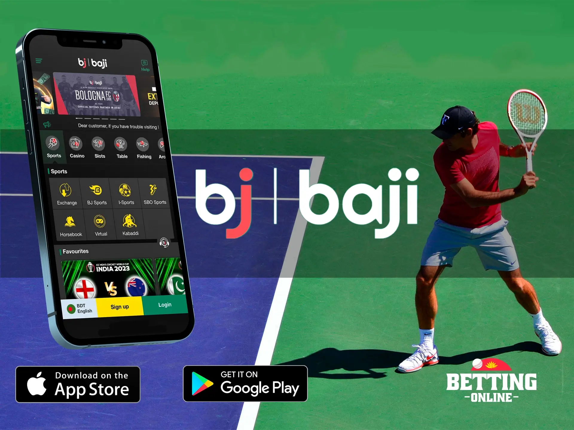 The baji app opens up new advantages for punters in the betting world.