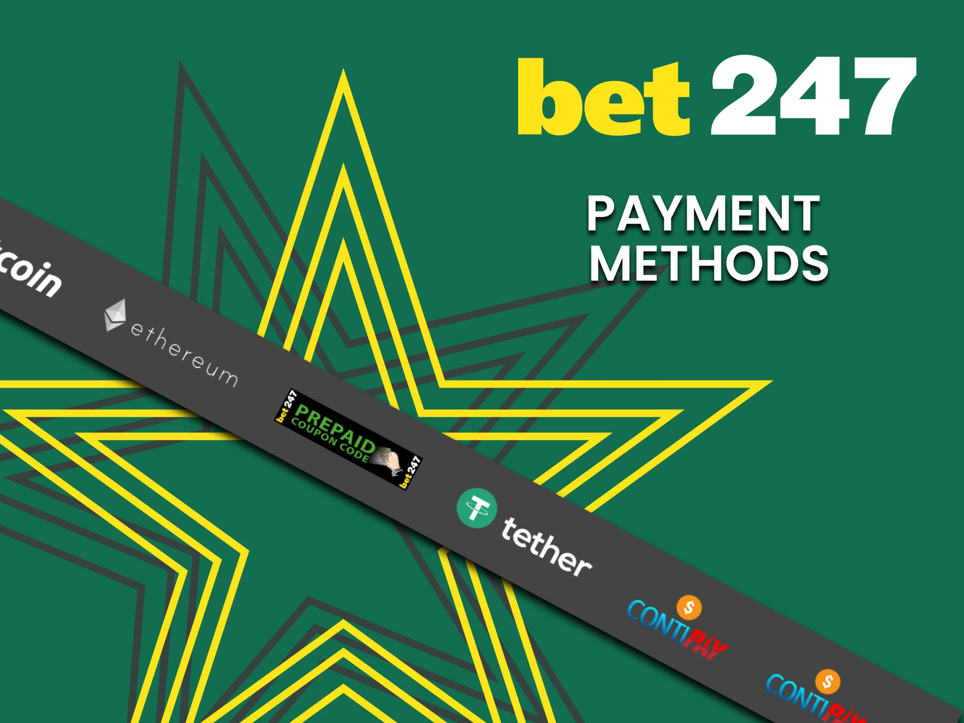 Bet247 has different types and systems for payouts.