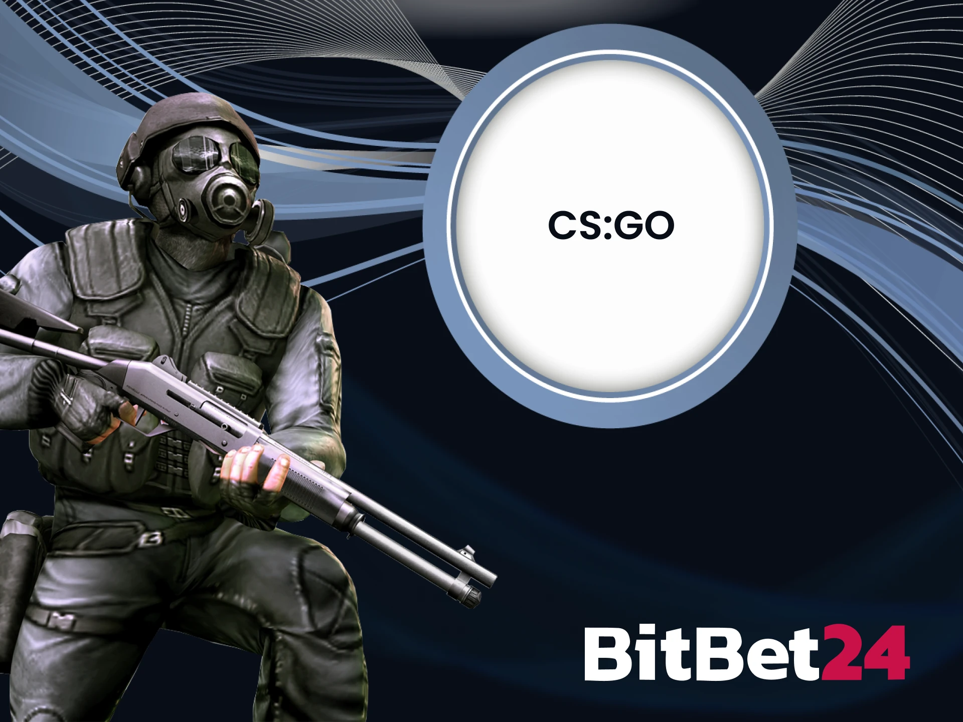 Bet on CS:GO with BitBet24.