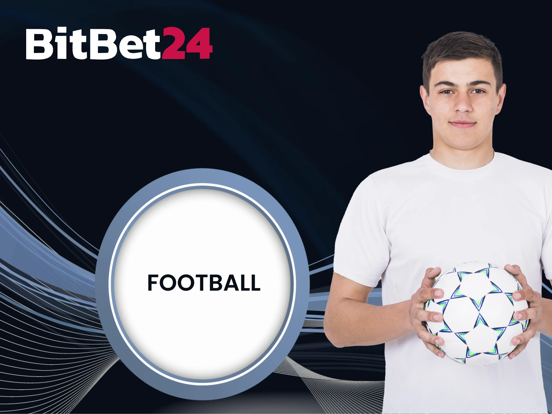 Bet on football with BitBet24.