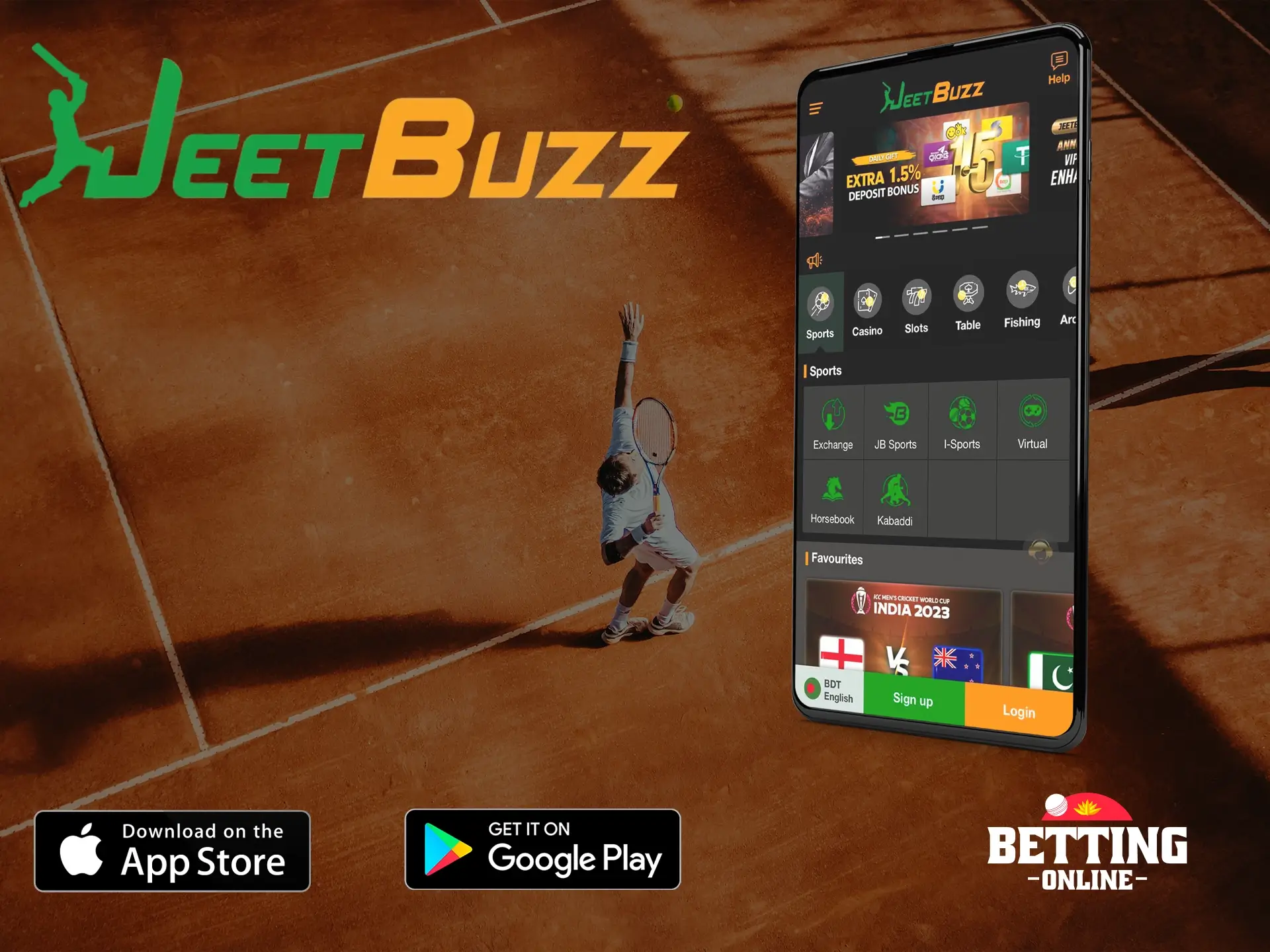 JeetBuzz app is famous for its fast performance and clear interface.