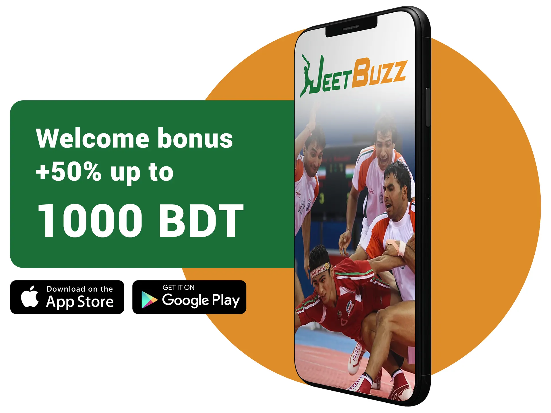 Try the JeetBuzz app or enter on the main page to make bets on Kabaddi.