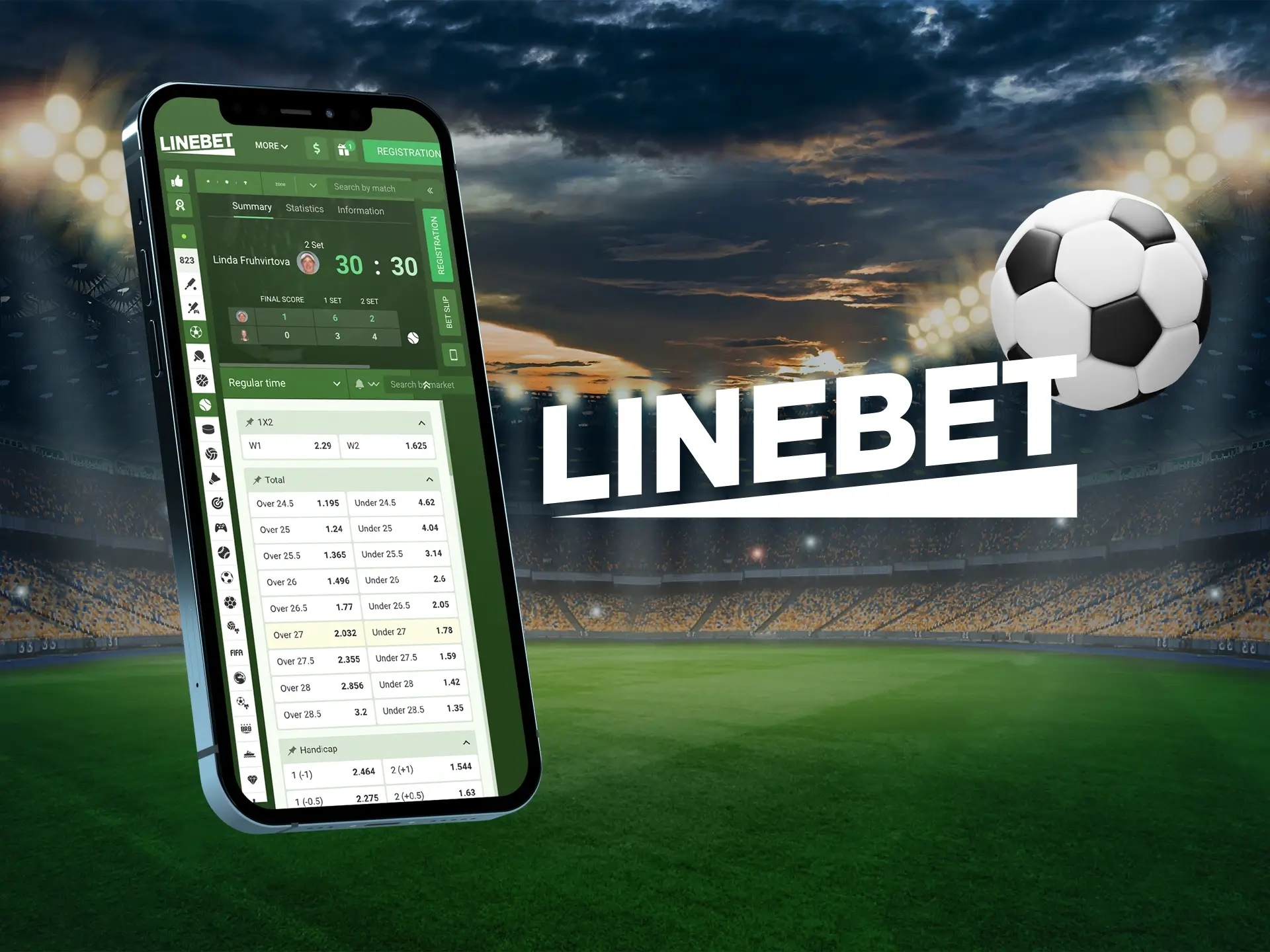 Get your welcome bonus from Linebet and go for the wins.