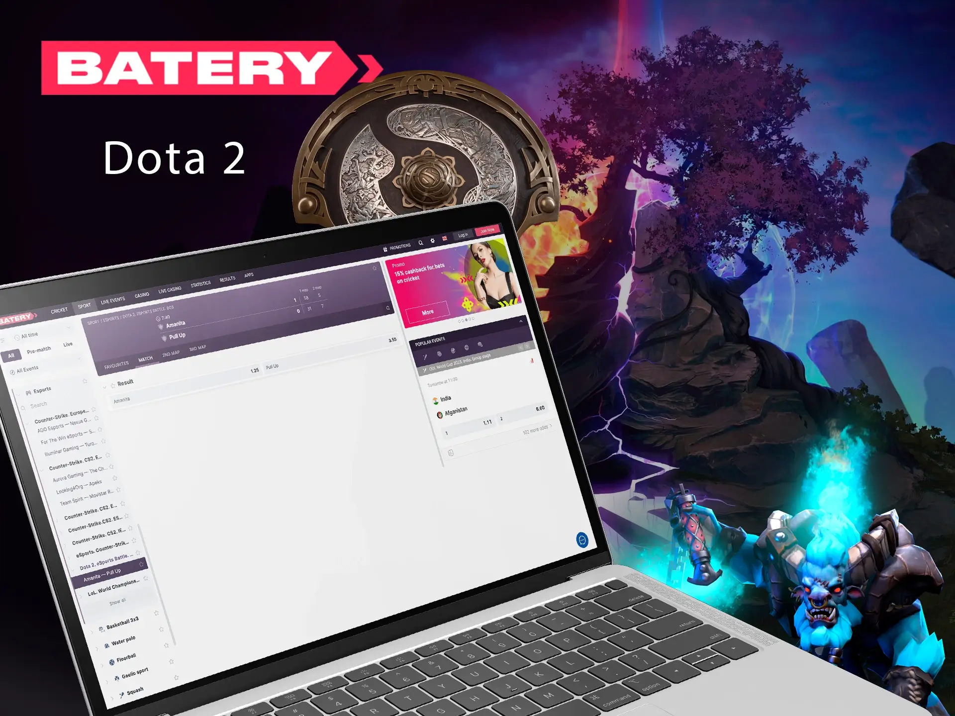 Familiarise yourself with the rules of dota 2 and make your predictions.