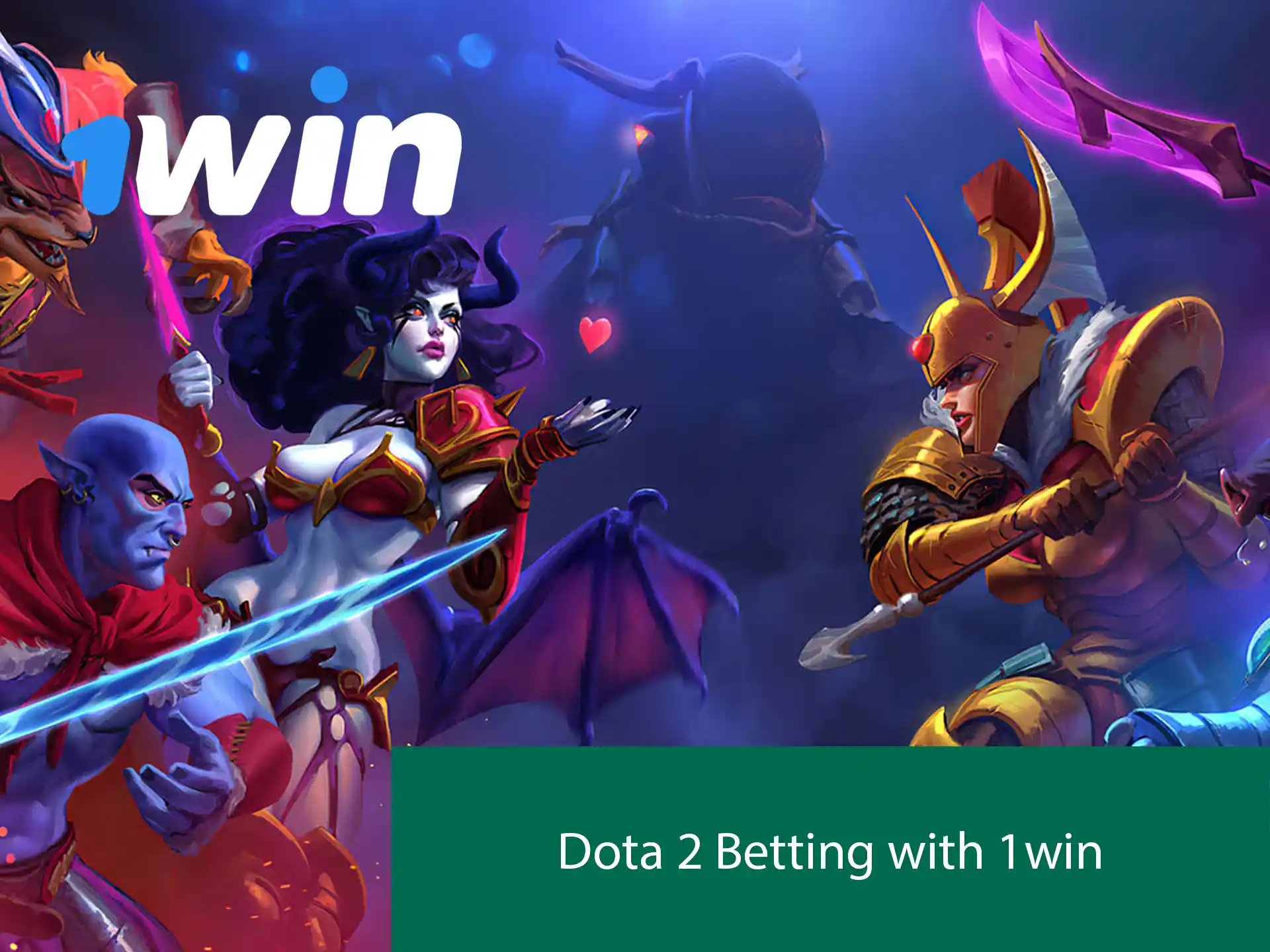 At least 10 outcomes for Dota betting at 1win.