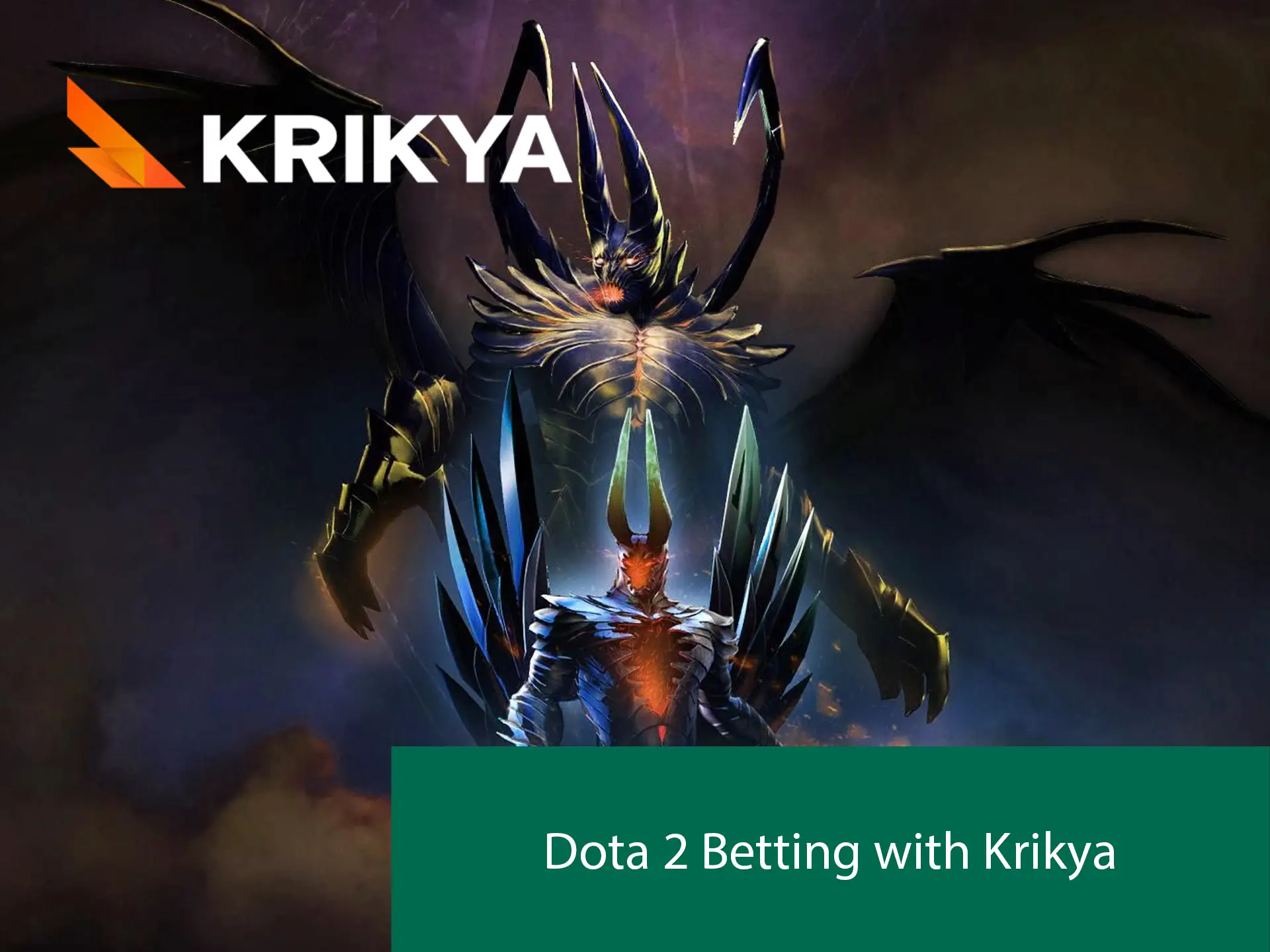 Krikya bettors can bet on Dota 2 at The International Championship.