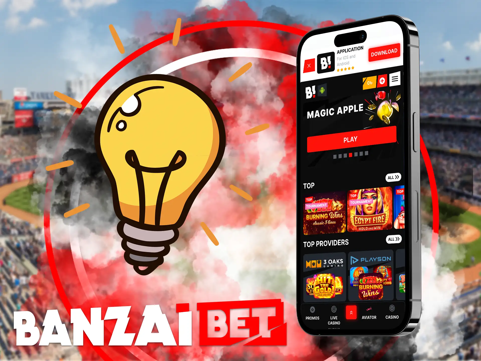 If you want to start betting in real time, you are on the right track, you are waiting in Banzai Bet for high odds that gives you more chances to win.