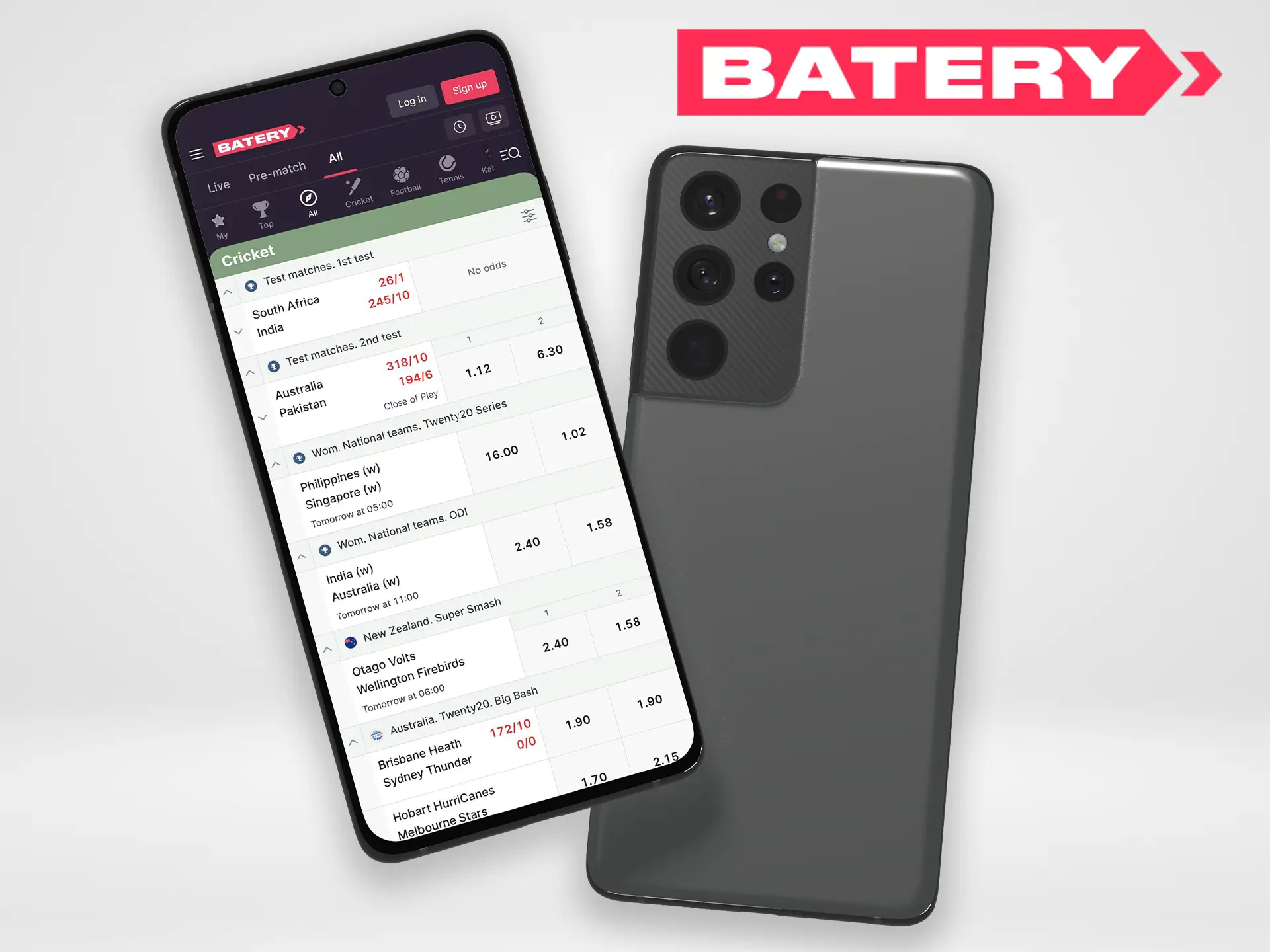 The Batery app is available for Android and iOS owners.