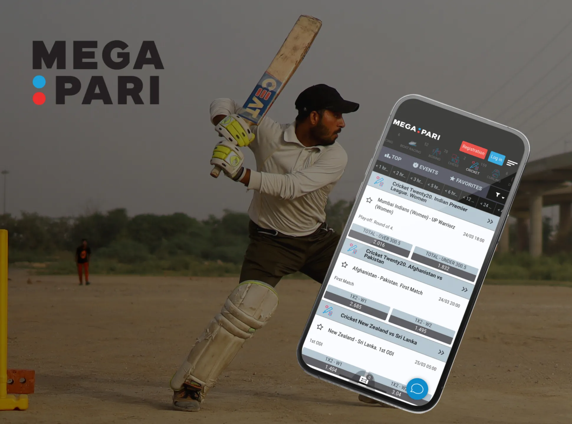 Megapari is one of the most popular cricket betting sites.