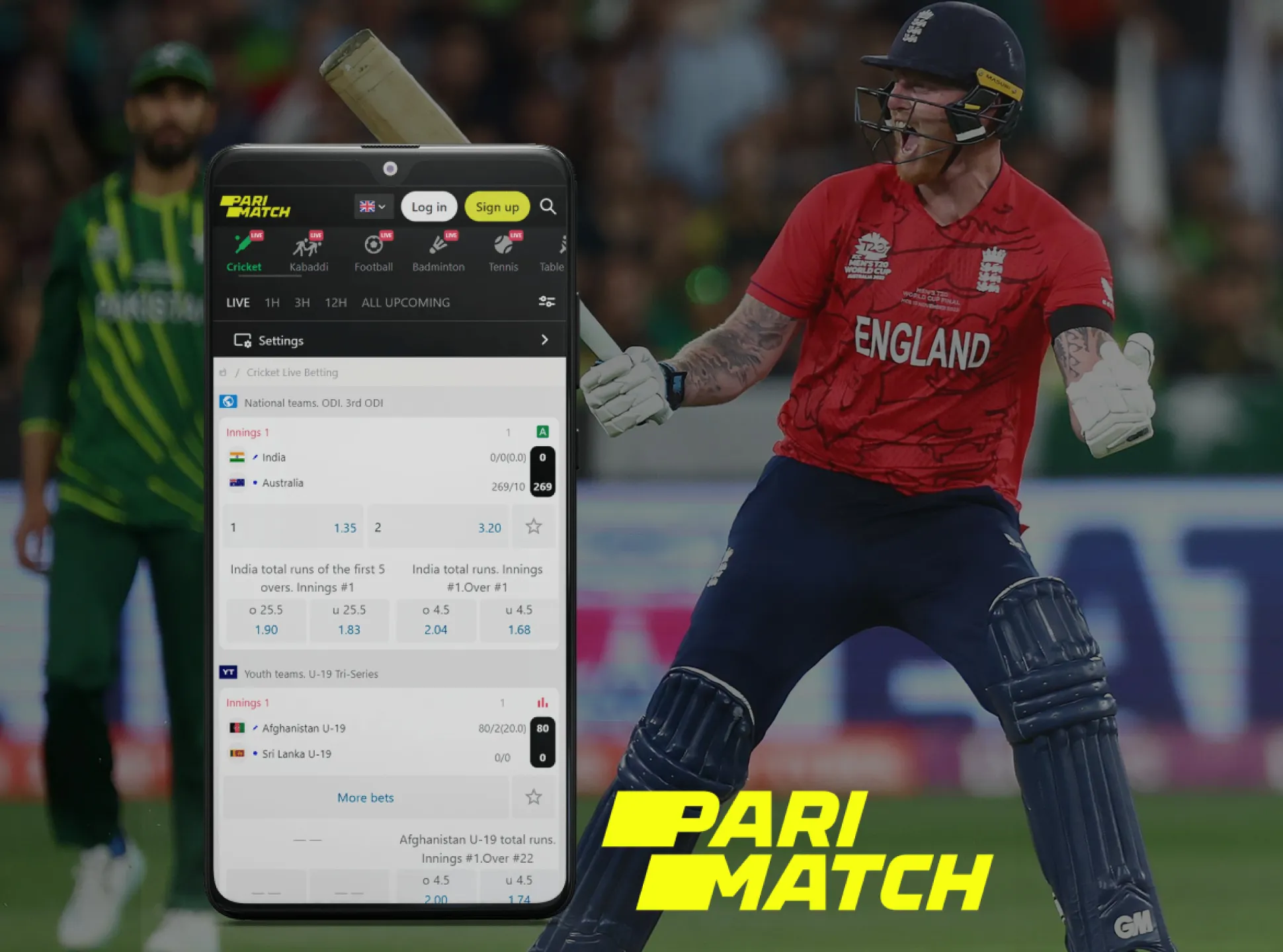 Feel confident in your bets at the secure cricket betting site Parimatch.