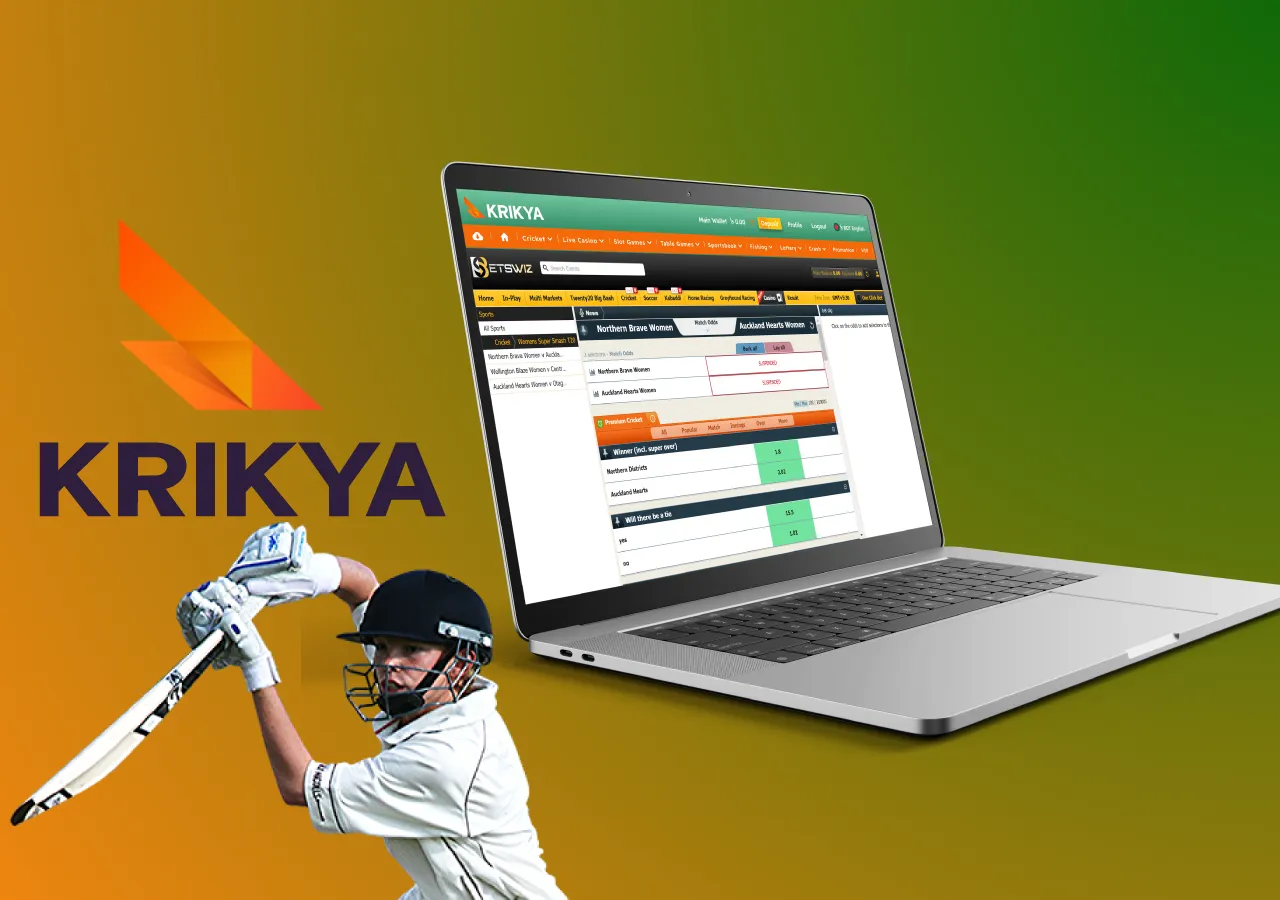 On Krikya Bangladesh you can bet on the most popular cricket leagyes, such as IPL, English Vitality, The Ashes and other.