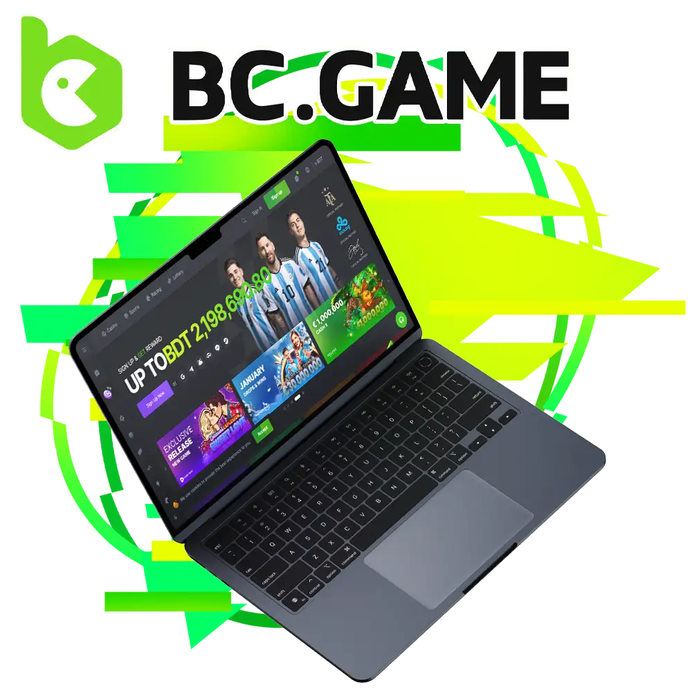 The BC GAME platform is taking off from 2017, accepts all modern cryptocurrency wallets, a lot of special offers are available.