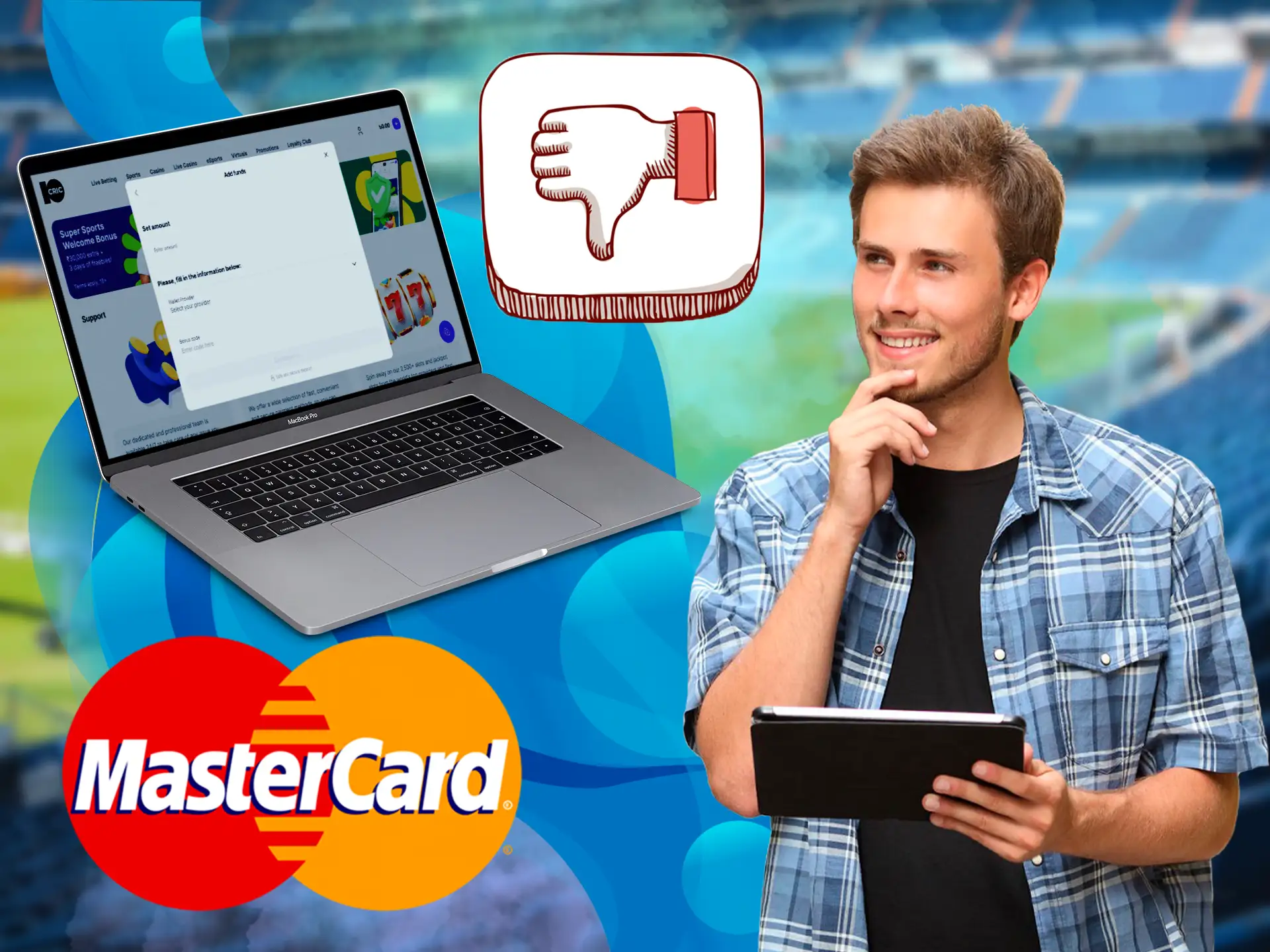 It is important for players to understand the negative sides of the MasterCard system when depositing into a game account.