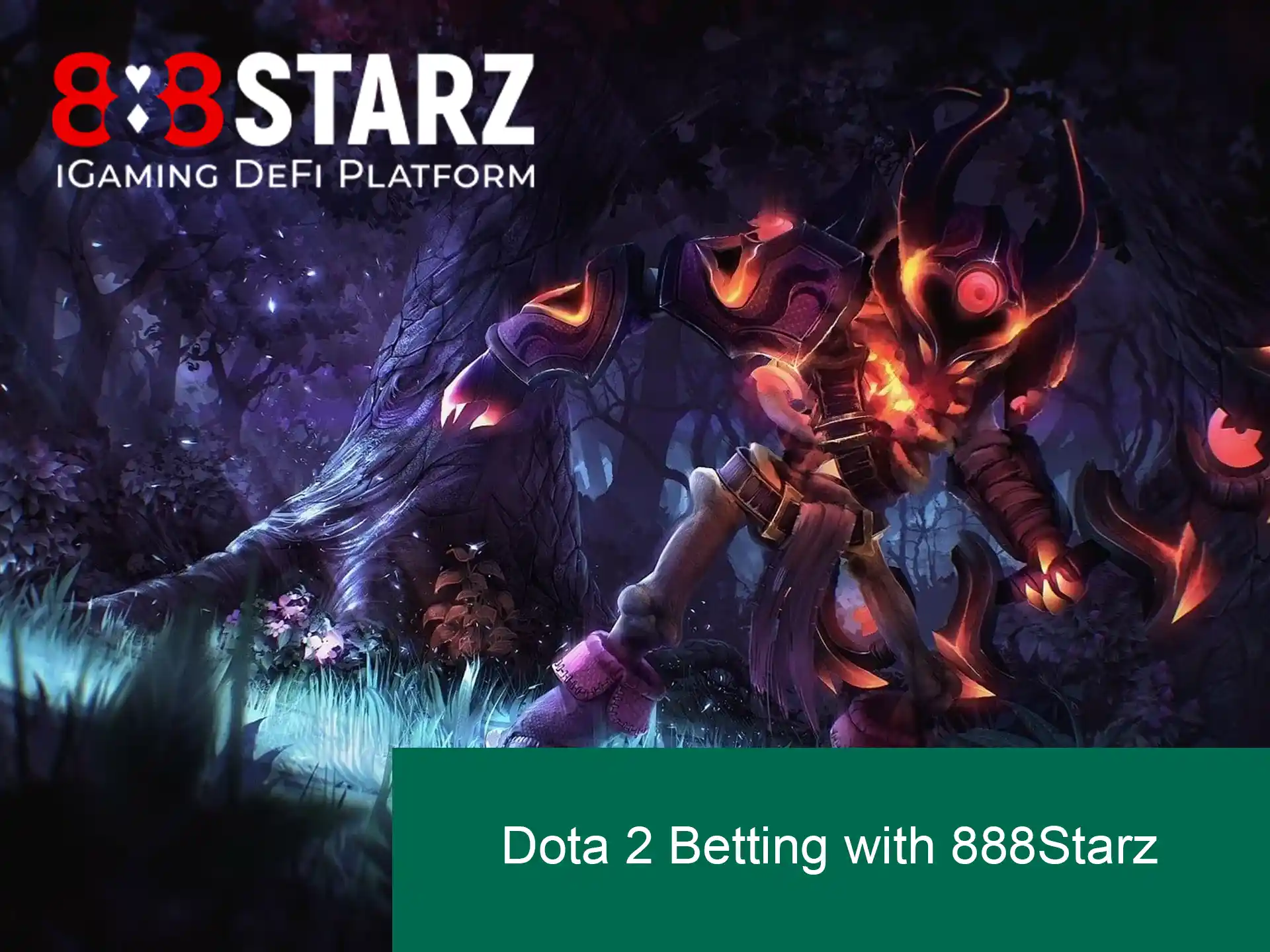 The company 888Starz gives you the opportunity to bet on Dota 2.