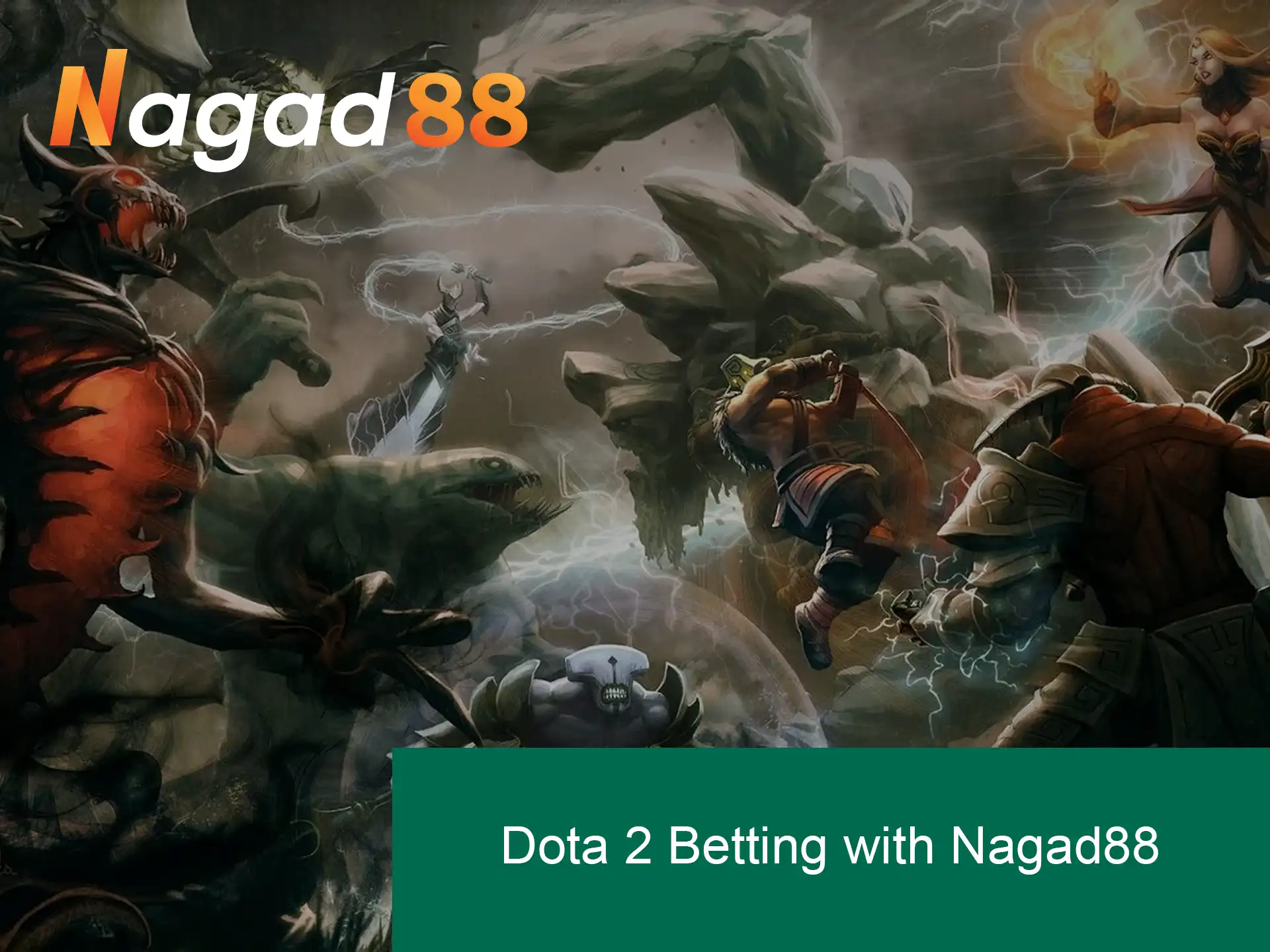 New Nagad88 users will get +100% first deposit bonus and the opportunity to bet on Dota 2.