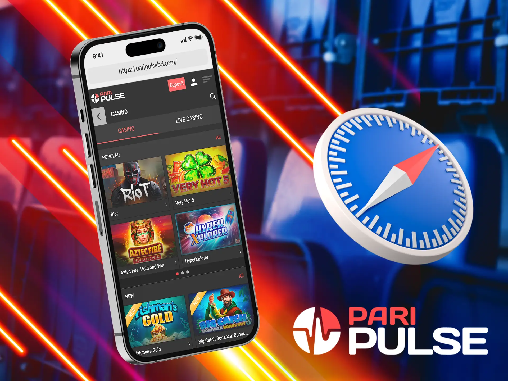 If you can't install the PariPulse software for whatever reason, this special version of the app will help you, it's compatible with most devices.