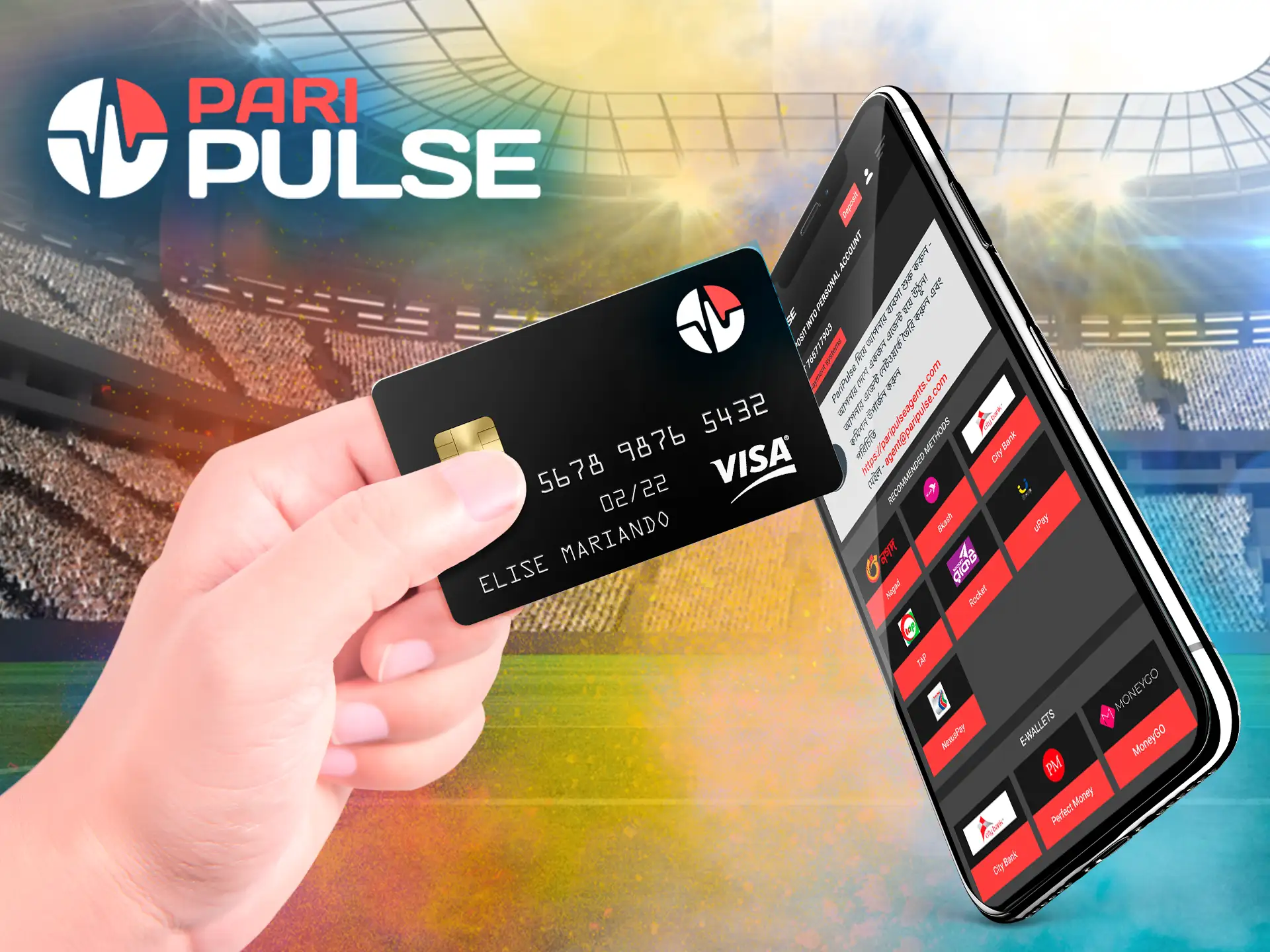 Our simple guide will help players from Bangladesh to deposit and start playing at PariPulse.