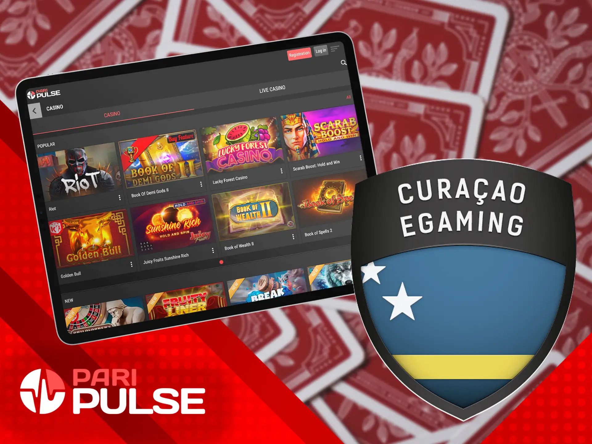 PariPulse is a world renowned bookmaker operating legally, licensed by the Curacao E-Gaming Commission.