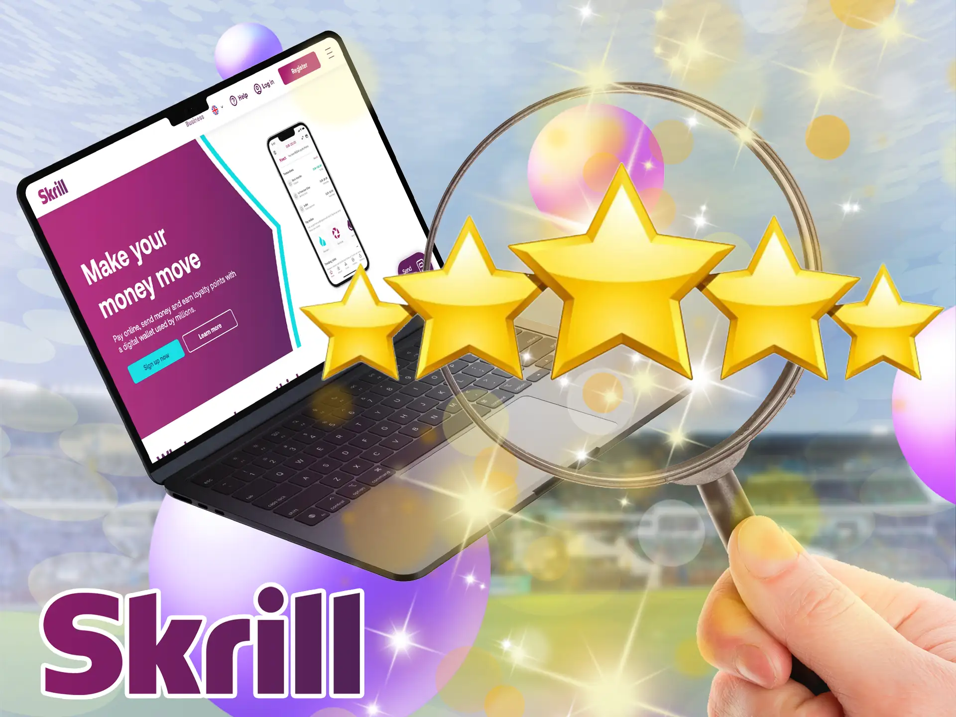 We'll help you learn about the convenient features of the most popular payment system, Skrill.