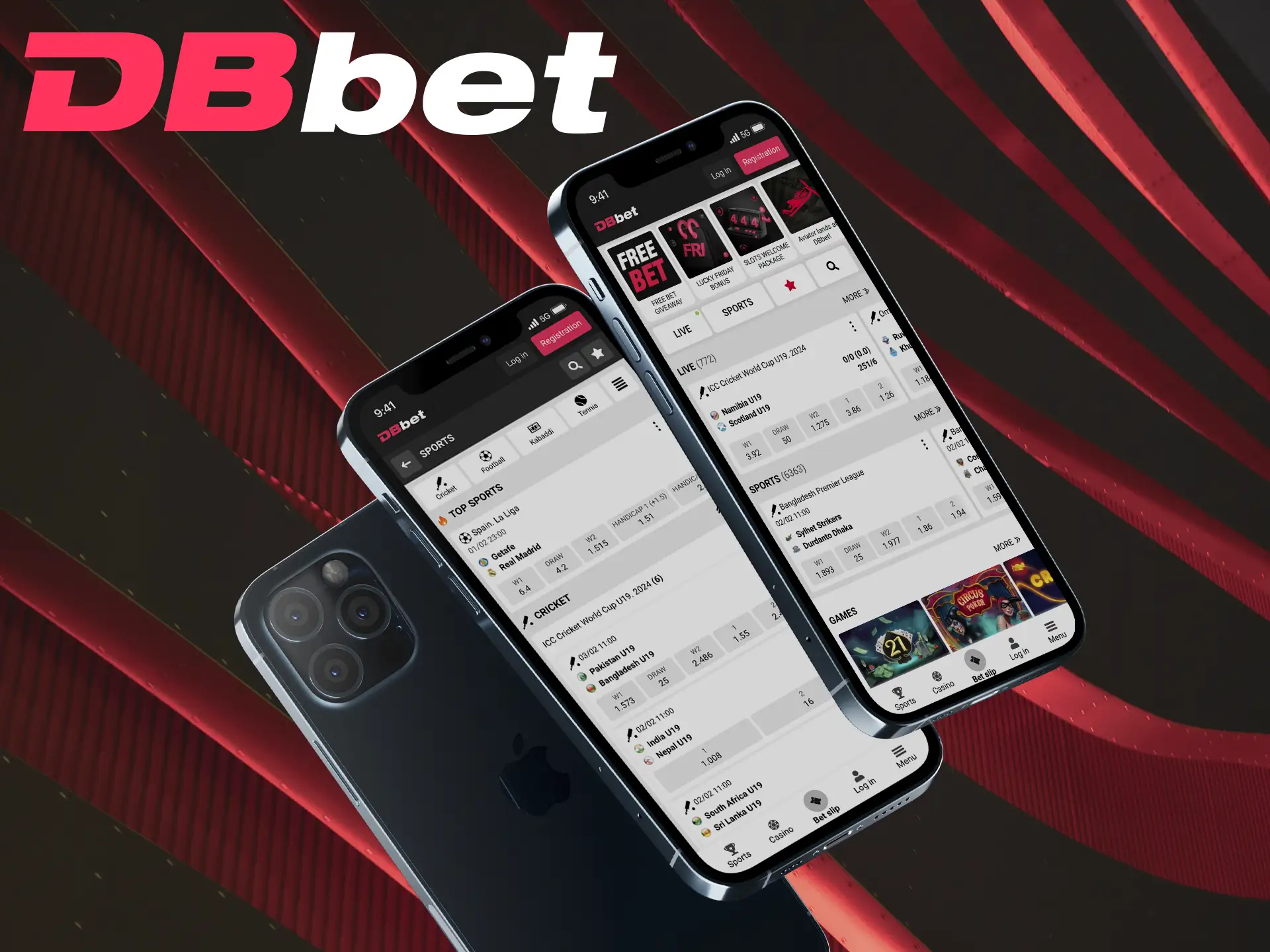 After registering on the Double Bet platform, you will find an abundance of matches on which you can bet in real time.