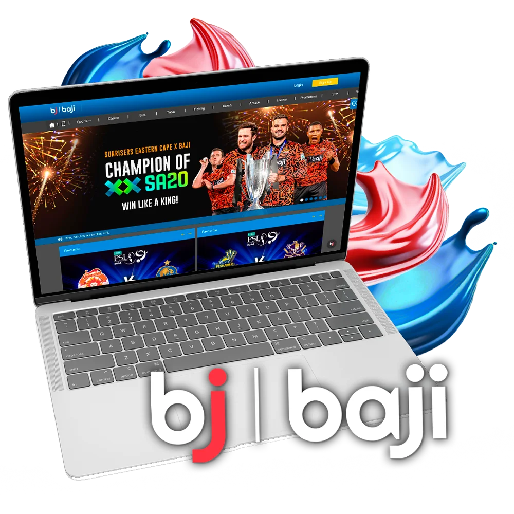 Enjoy endless live sports and exciting casino games with Baji.