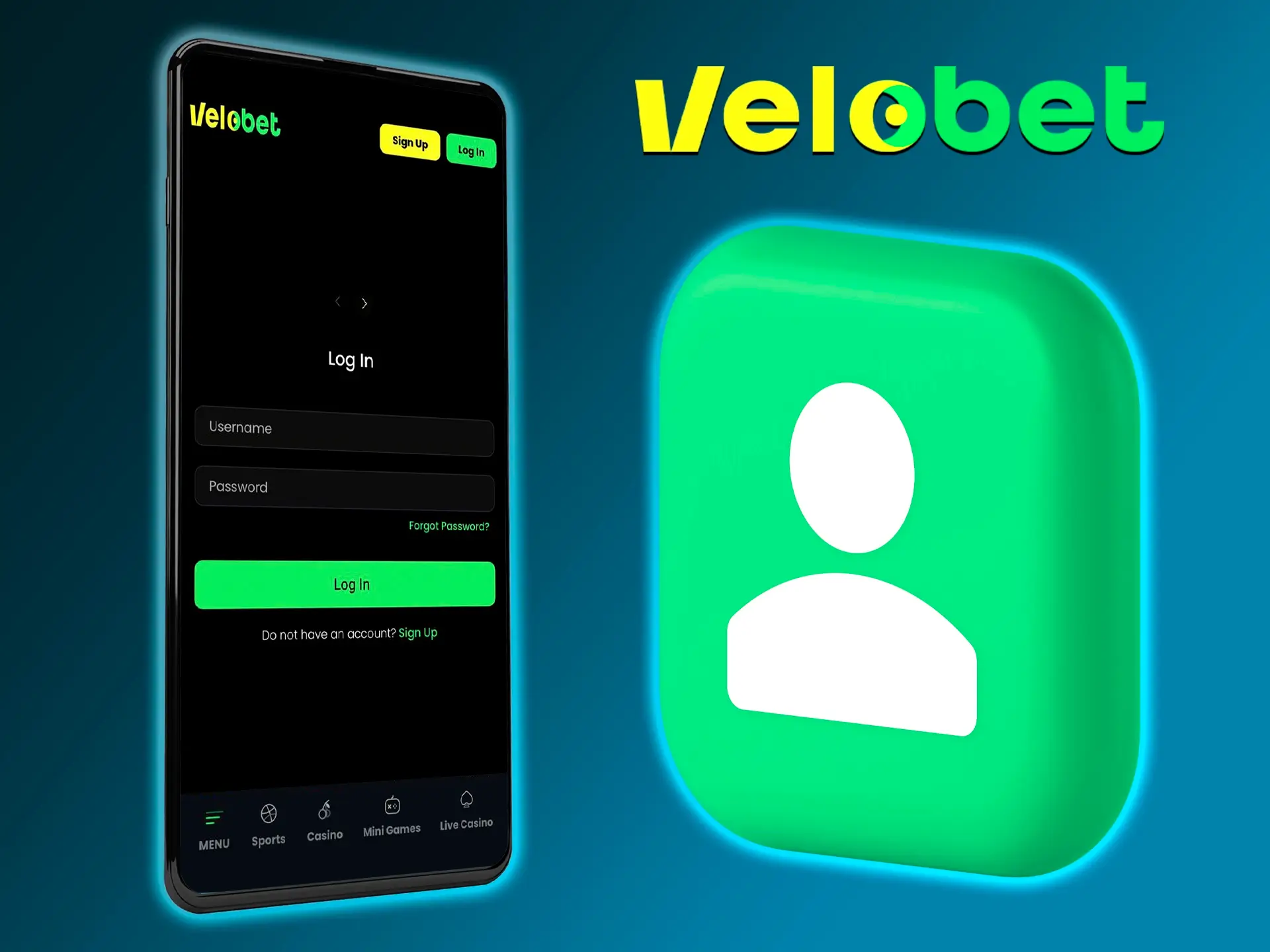 Log in to your Velobet personal account to get full access to the app's functionality.