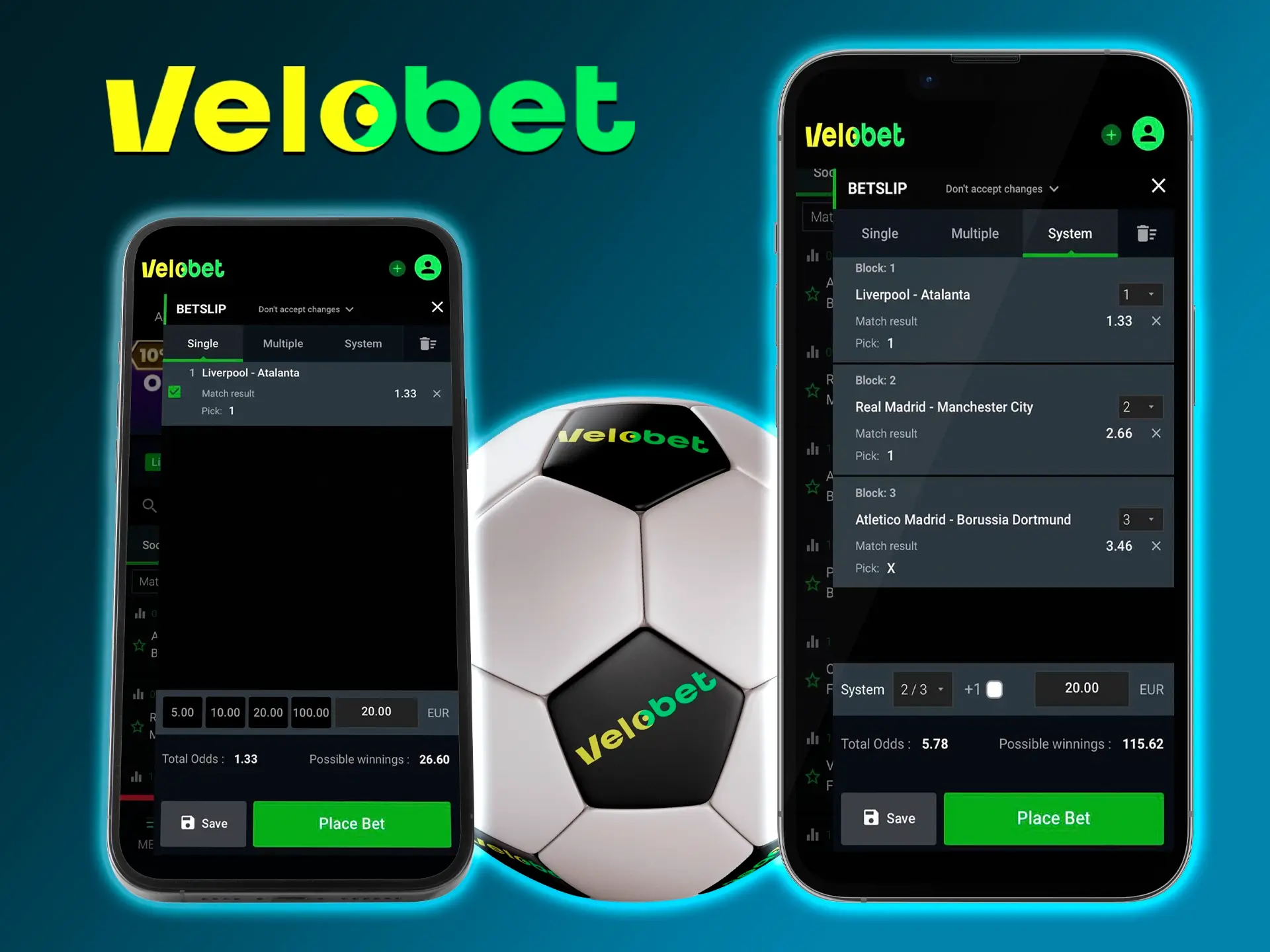 Find a favourable bet type and make accurate sports predictions at Velobet.