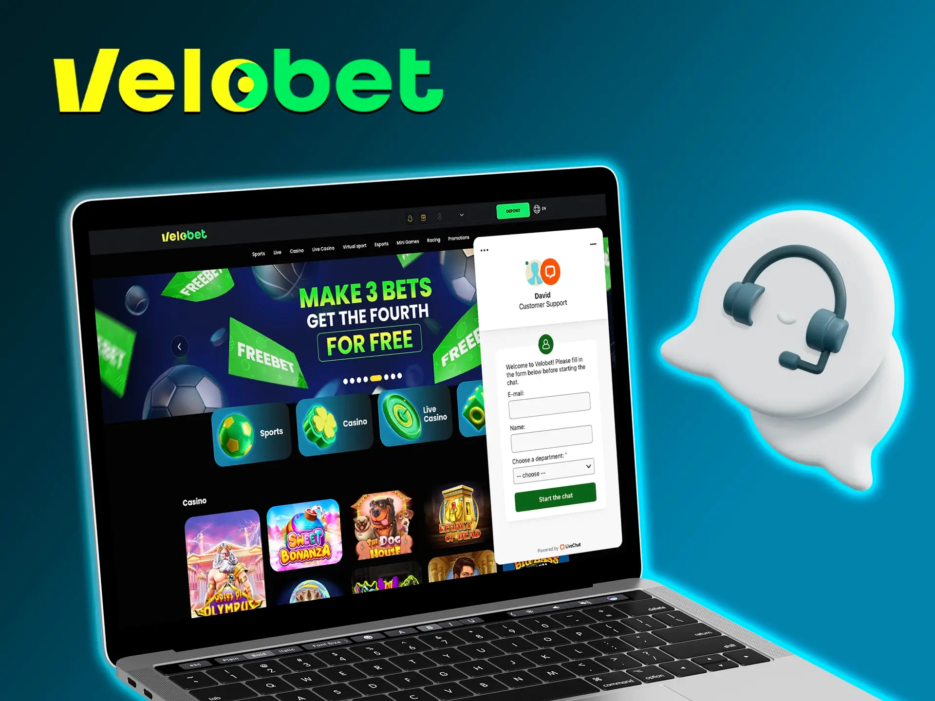 If you have any questions, always contact Velobet customer support, the team of professionals will always be able to help you.