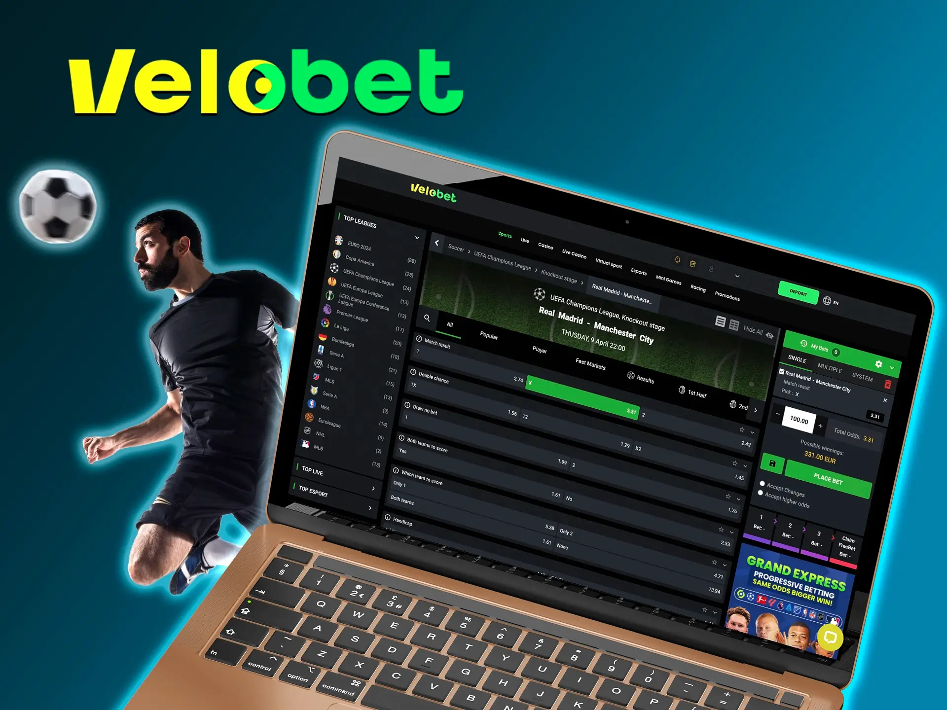 Place your bets at Velobet before the match if you are an ardent fan of your favourite team.